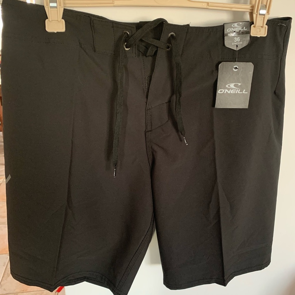 O’Neil men’s NWT black swim shorts / trunks/ shorts size 36